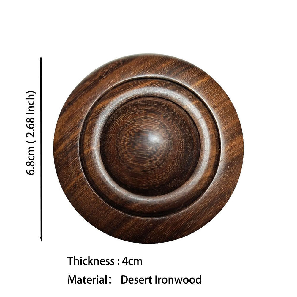 Luxury Wooden Craft Transfer Ball Finger Massager Hand Toy Relieve Pressure EDC