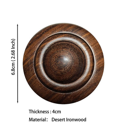 Luxury Wooden Craft Transfer Ball Finger Massager Hand Toy Relieve Pressure EDC