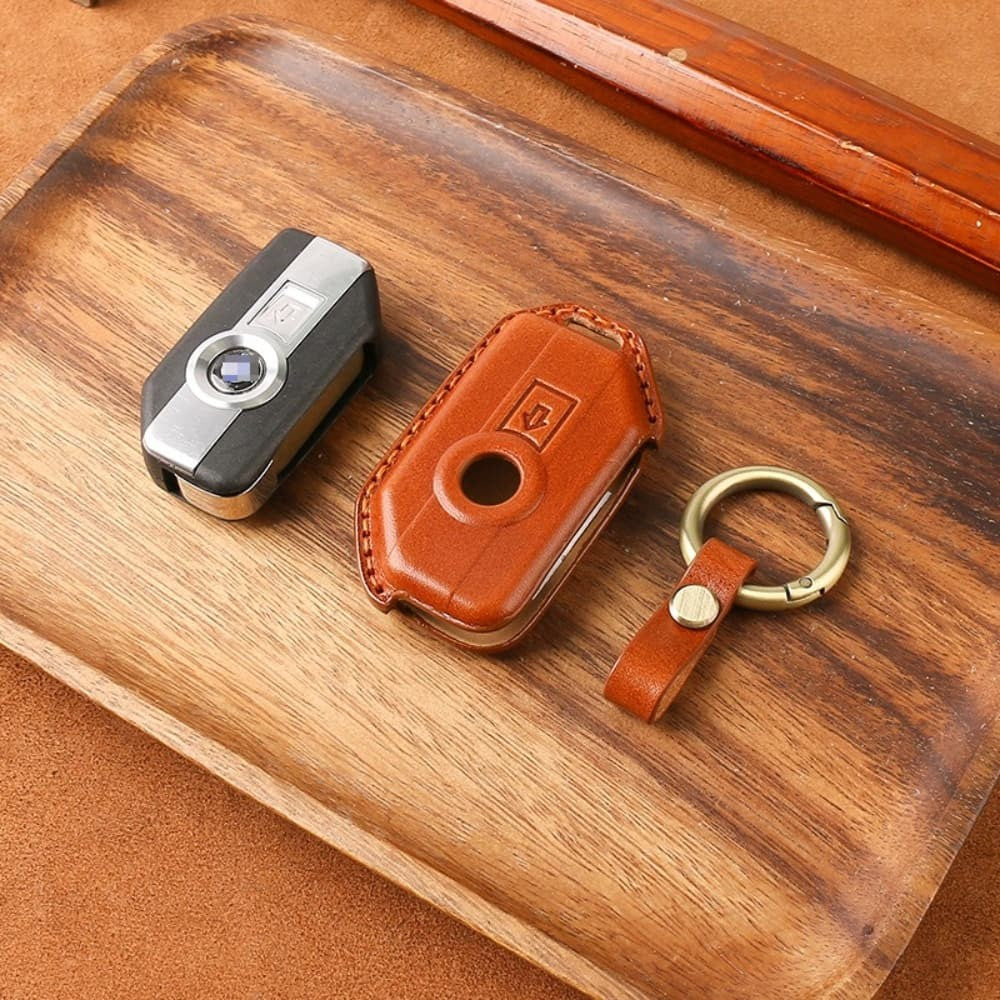 Genuine Leather Motorcycle Key Case for BMW R1250GS ADV C400GT F750GT F850