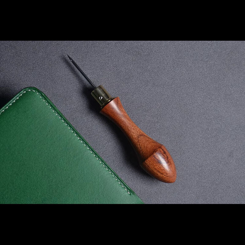 Leather Craft Stitching Awl For Sewing Diy Tools Round Diamond Hexagon Olive