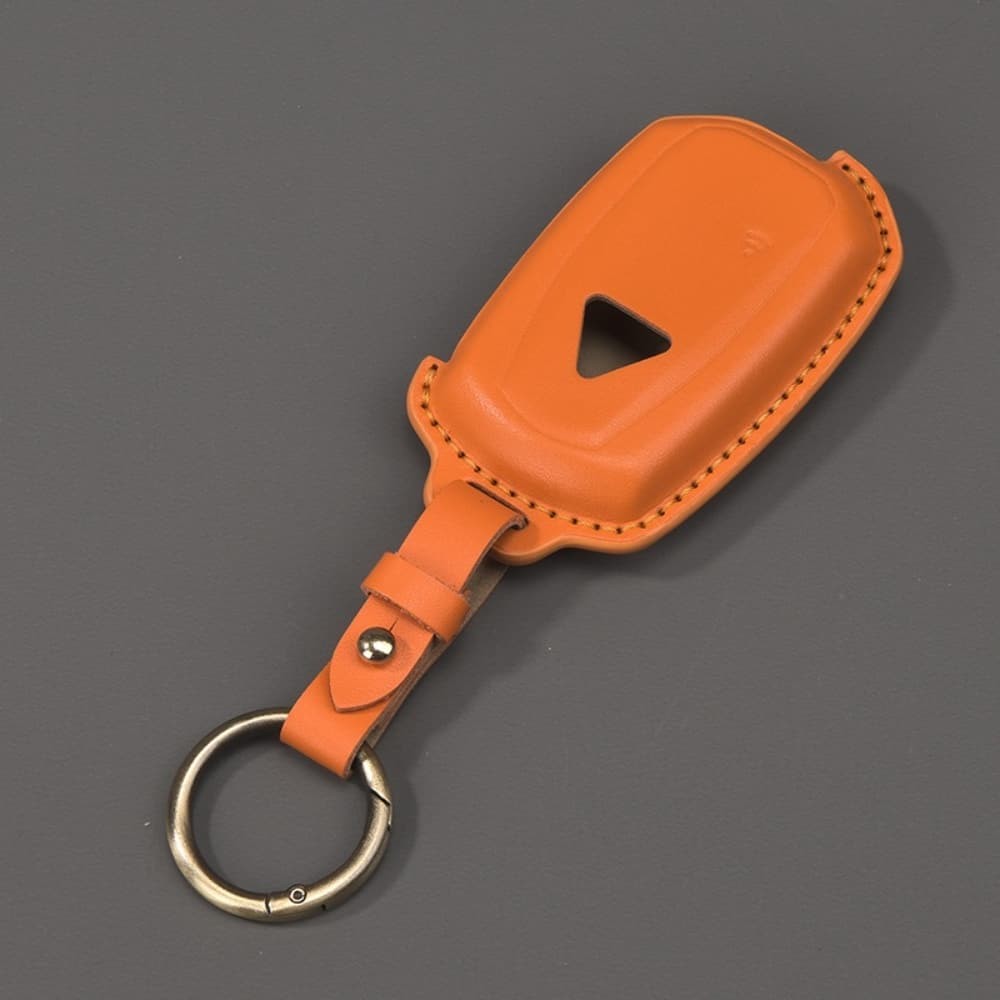 Genuine Leather Motorcycle Key Case for Triumph Scrambler 1200 XC XE Rocket