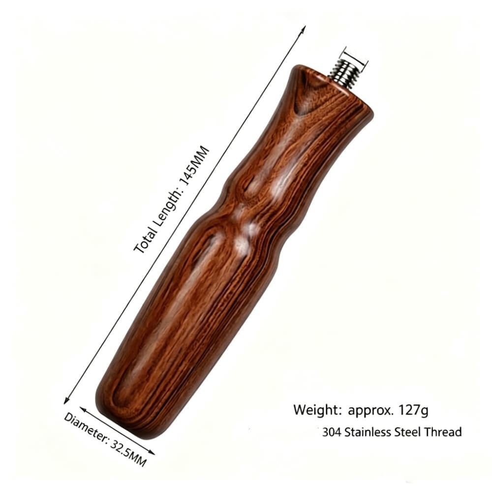 Universal Coffee Machine Wood Handle Replacement Red Rosewood Blackwood Walnut