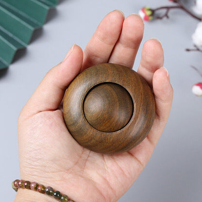 Luxury Wooden Craft Transfer Ball Finger Massager Hand Toy Relieve Pressure EDC