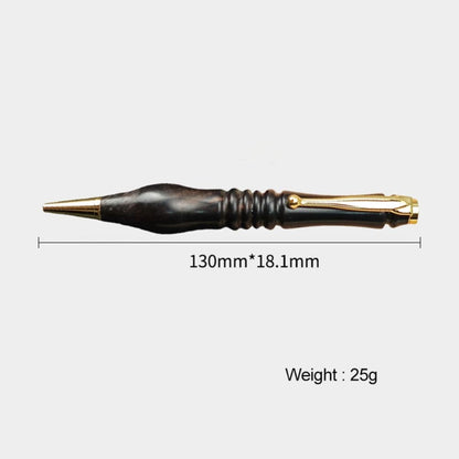 Ebony Wood Click Ballpoint Pen Creative Gift Wooden Pen Customizable Handmade