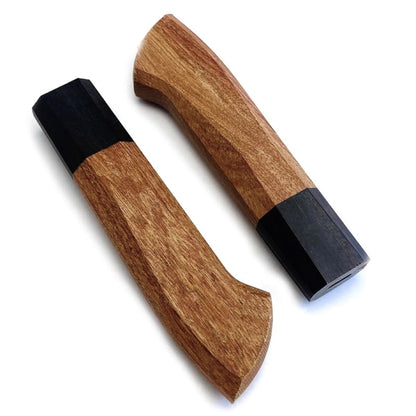 Japanese Knife Handle Solid Wood for Chef Santoku Yanagiba Deba Knives DIY