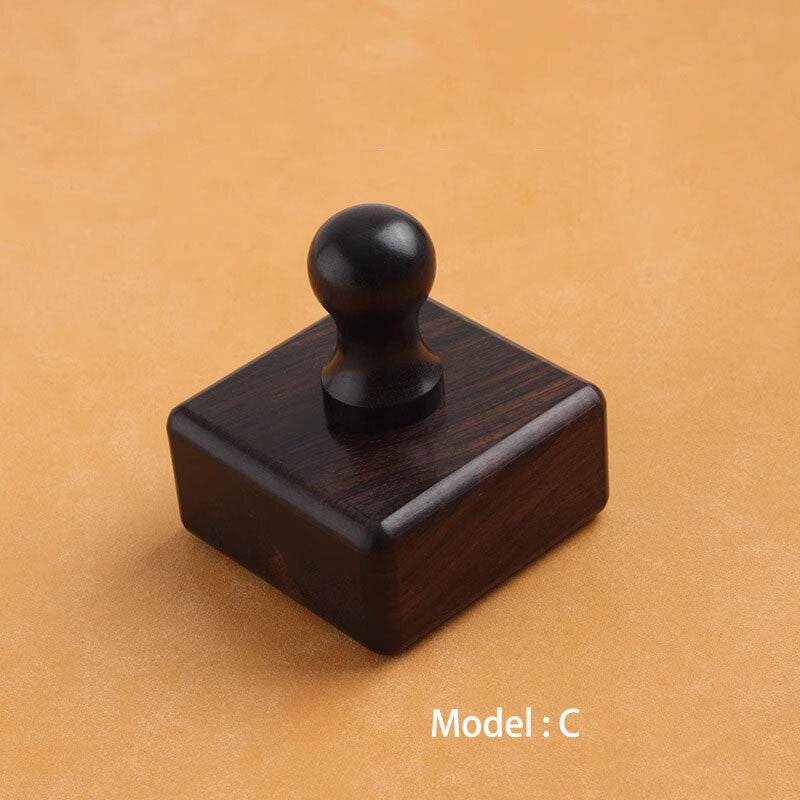 Blackwood Rosewood Edge Burnisher Multi-Size Grooves for Leathercraft Finishing
