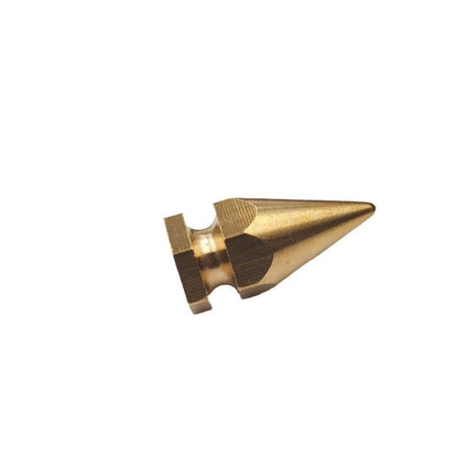 20pcs Solid Brass Pyramid Spikes Punk Rivets Studs Dog Collar Leather Craft DIY