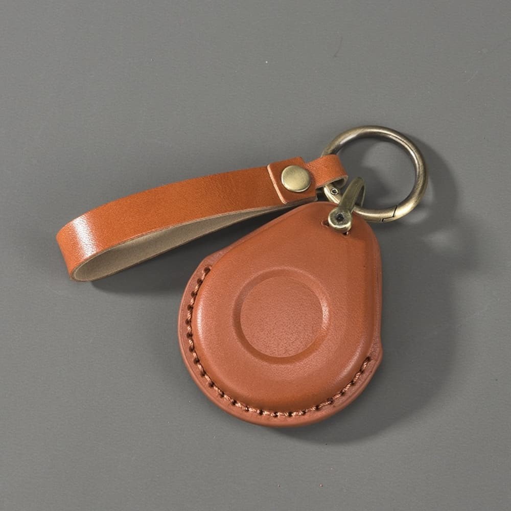 Vintage Leather Smart Key Case for Harley X48 883 Fat Boy Road Glide Motorcycle