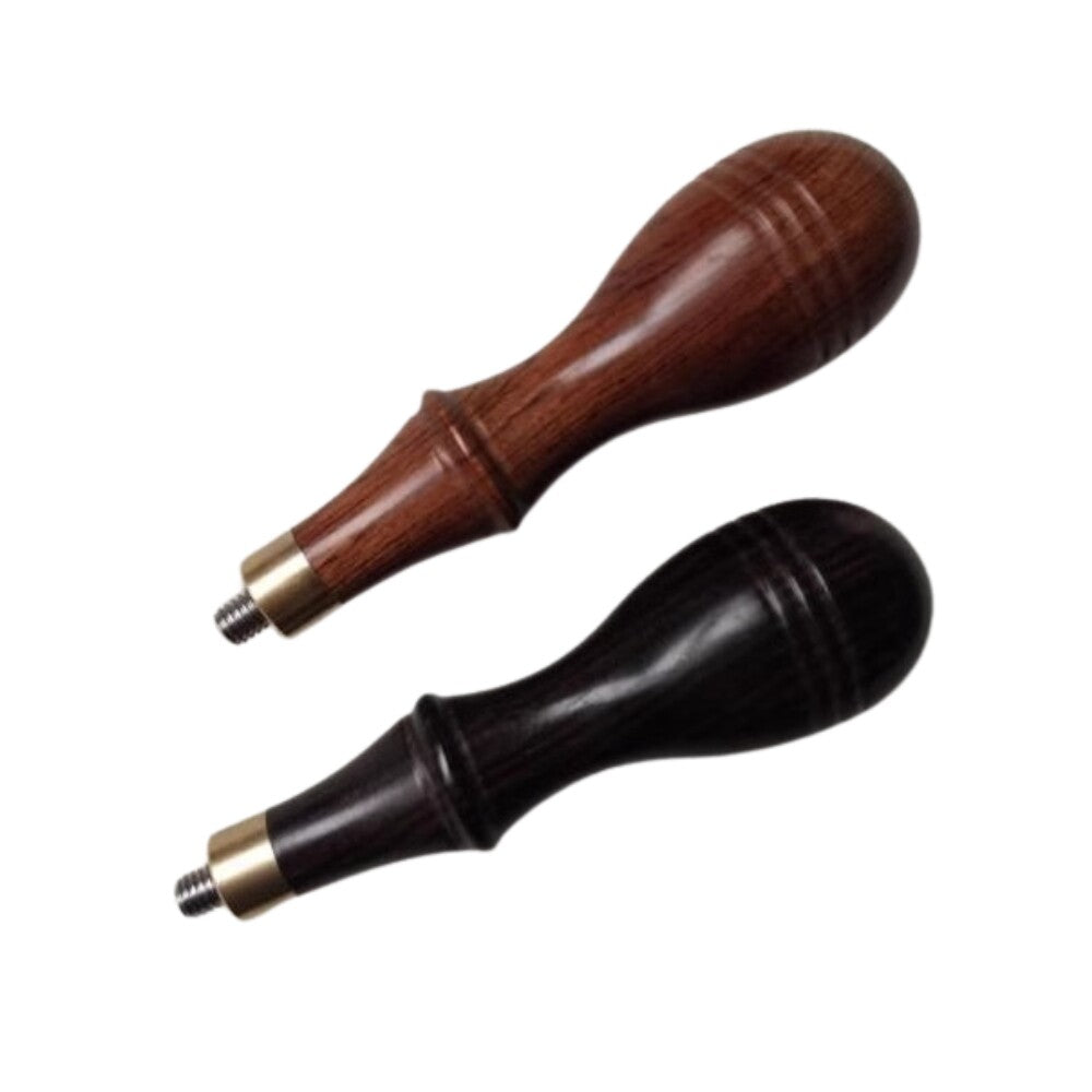 Custom Made Wooden Handle Replacement With M6 Screw for Espresso Machine DIY