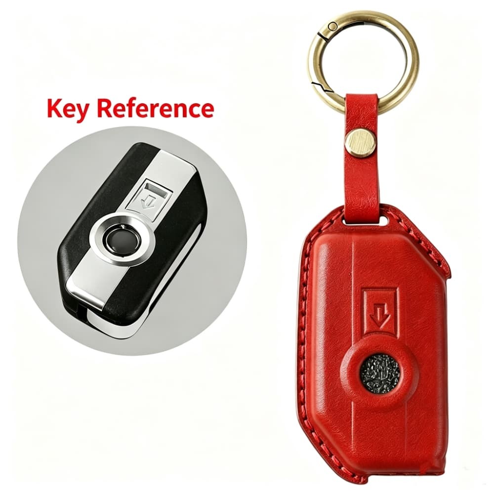 Genuine Leather Motorcycle Key Case for BMW R1250GS ADV C400GT F750GT F850