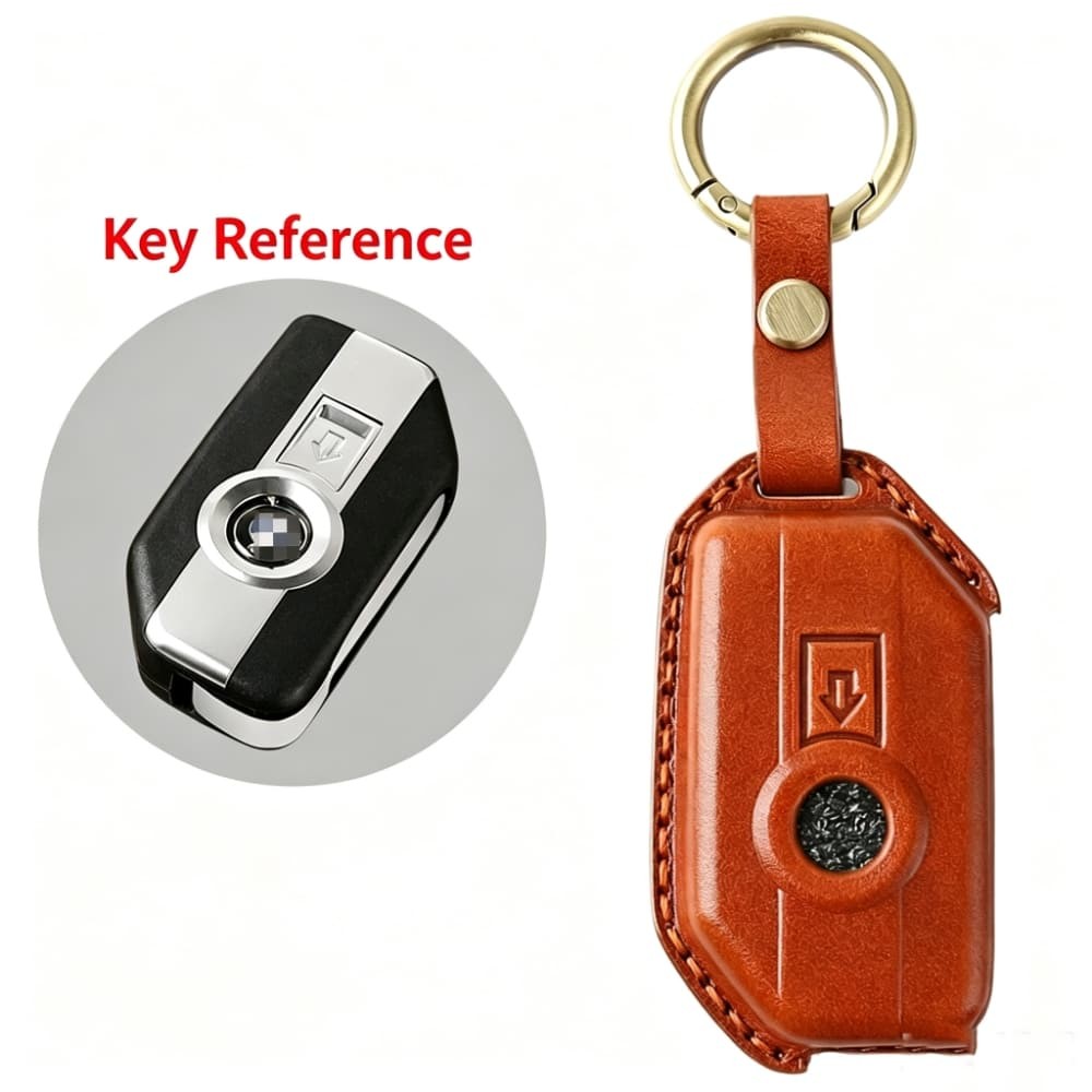 Genuine Leather Motorcycle Key Case for BMW R1250GS ADV C400GT F750GT F850