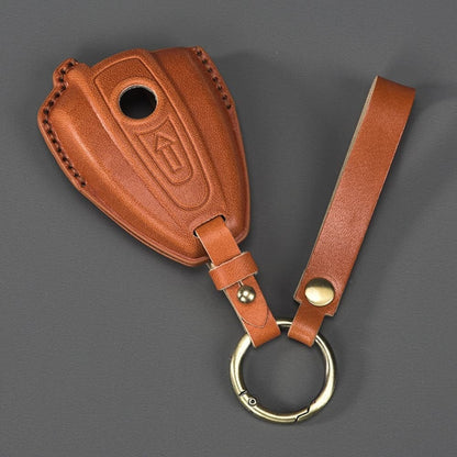 Handmade Genuine Leather Motorcycle Key Case for BMW R18