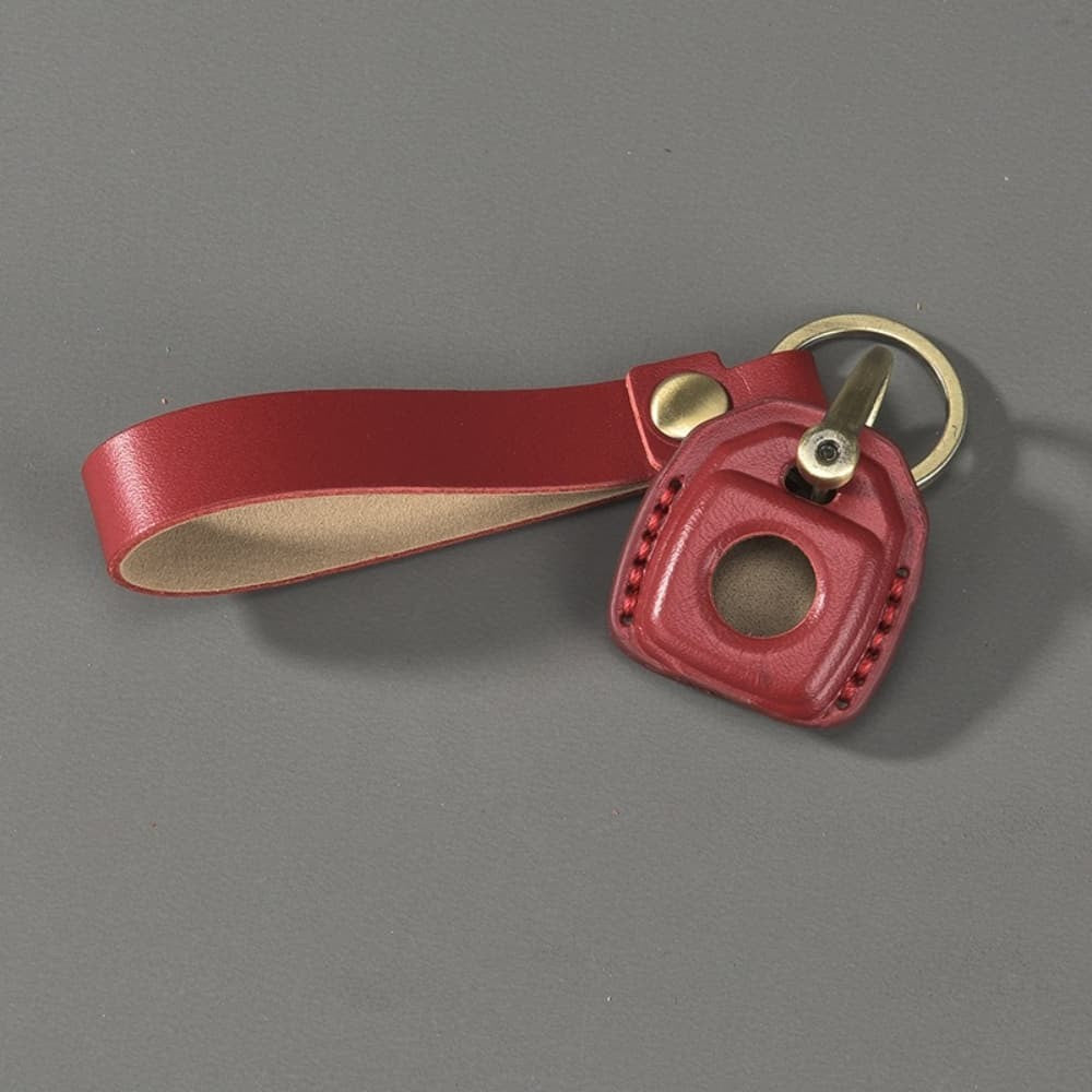 Genuine Leather Smart Key Case for 2025 Harley Pan America Sportster Fat Boy