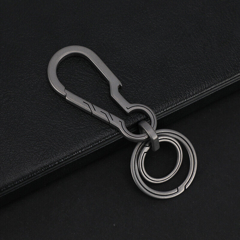 Quality Titanium Key Chain Key Ring Bottle opener Leather Craft Diy Accessories