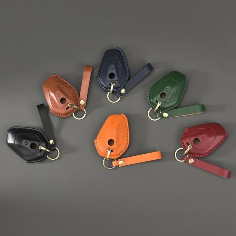 Handmade Leather Key Case for BMW R1300GS R12 Motorcycle