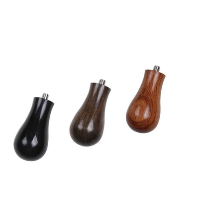 Universal Coffee Tamper Wood Handle Replacement M8 M10 Rosewood Blackwood Walnut