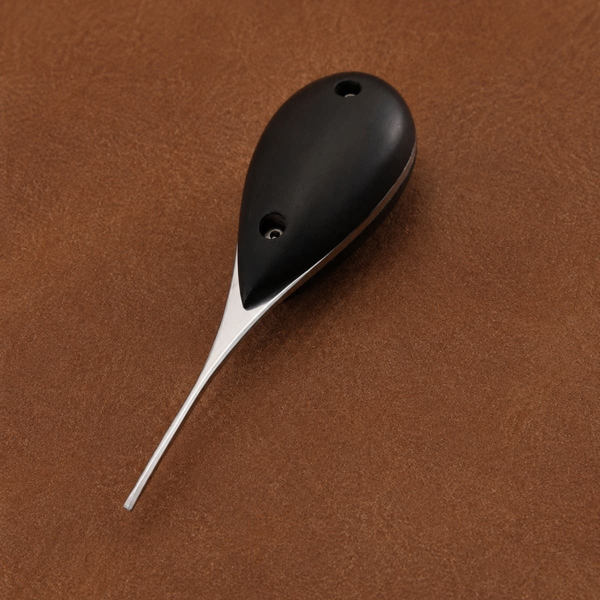 Premium French Leather Craft Round Diamond Flat Awl Hand Stitching Tools