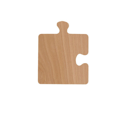 Natural Wooden Tea Coasters Heat Resistant Eco Friendly Handmade Puzzle Design