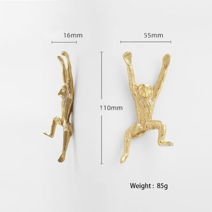Animal Brass Cabinet Drawer Pull Handle Wardrobe Cupboard Furniture Hardware