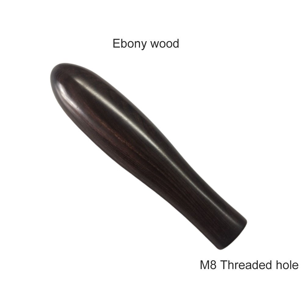 Wooden Portafilter Handle Replacement With Threaded, Bottomless or With Spout