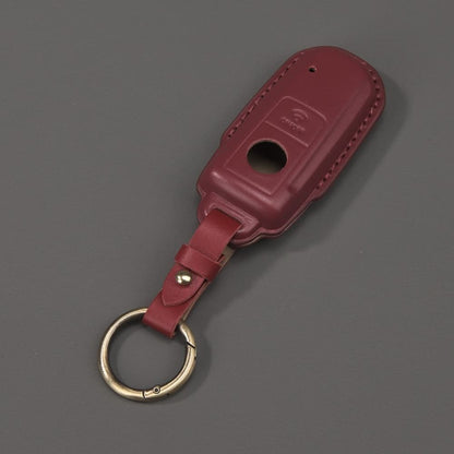 Handmade Leather Key Case for Yamaha TMAX530 TMAX560 DX SX 2017 to 2025
