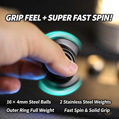 EDC Magnetic Haptic Fidget Spinner Office Desk Toy Multi-Play Pressure Relief
