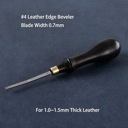 Ebony American Straight Leather Edge Beveler Belt Rounding Trimmer DIY Tool
