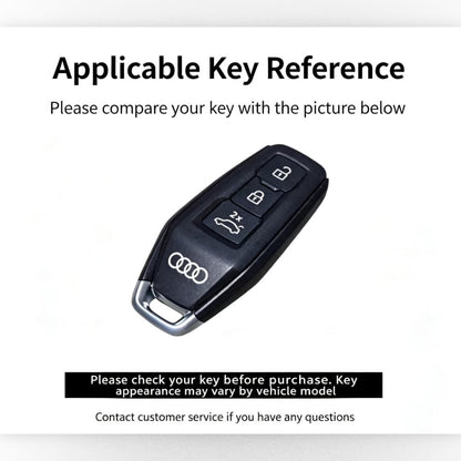 Handmade Genuine Leather Car Key Case for 2025 Audi A5L Q5L