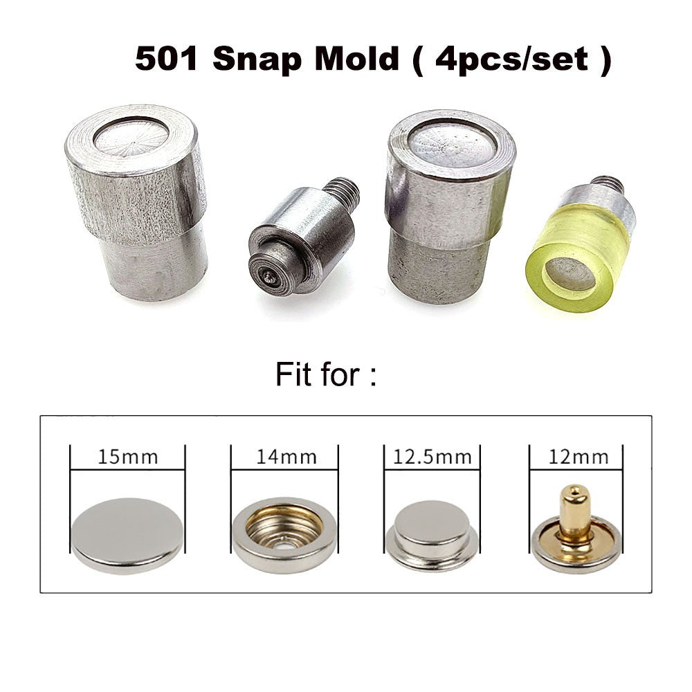 Manual Button Installation Machine Mute Stamping Snap Rivets Eyelet Mold Tools