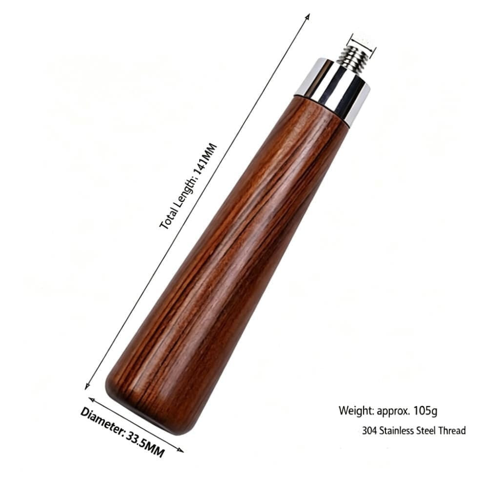 Universal Coffee Machine Wood Handle Replacement Red Rosewood Blackwood Walnut