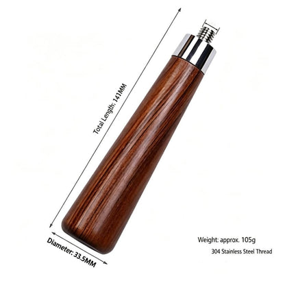 Universal Coffee Machine Wood Handle Replacement Red Rosewood Blackwood Walnut