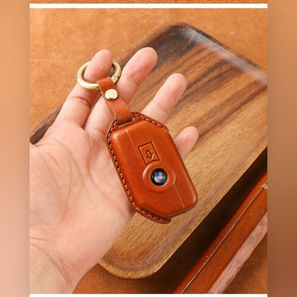 Genuine Leather Motorcycle Key Case for BMW R1250GS ADV C400GT F750GT F850