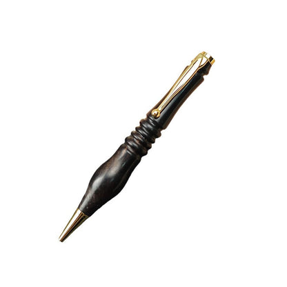 Ebony Wood Click Ballpoint Pen Creative Gift Wooden Pen Customizable Handmade