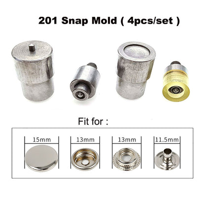 Manual Button Installation Machine Mute Stamping Snap Rivets Eyelet Mold Tools