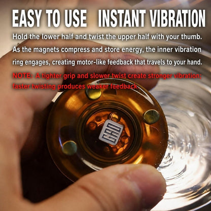 Crisp Vibration Fidget Toy PC Fridge Magnet Stress Relief Adult Desk Toy Gift