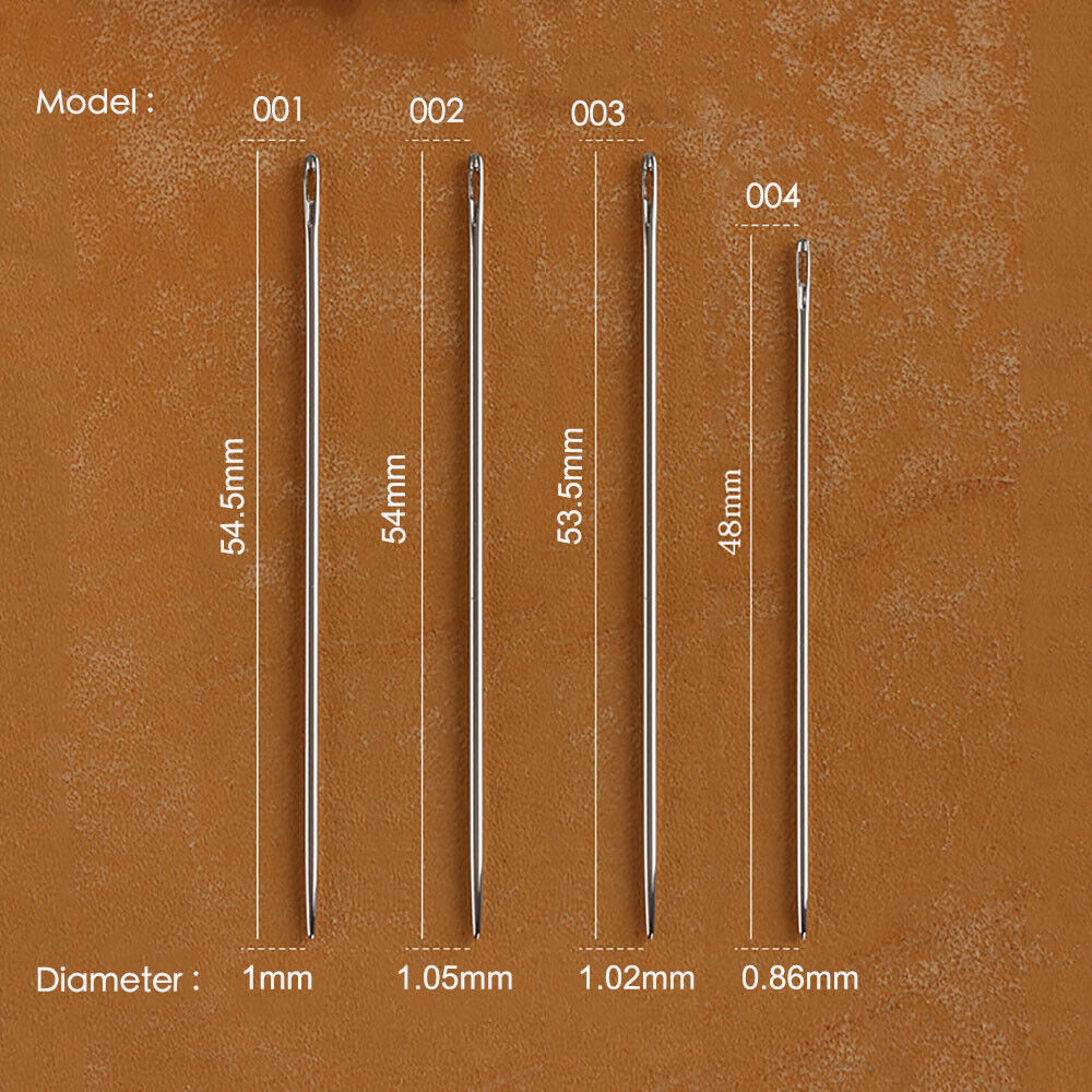 John James Saddlers Harness Needles for Leather Craft Hand Stitching Sewing Tool