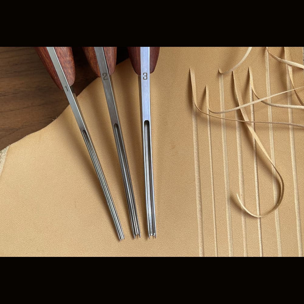 Leather Craft Adjustable Groover Creaser Edge Groove Cutter Stitching Hand Tool