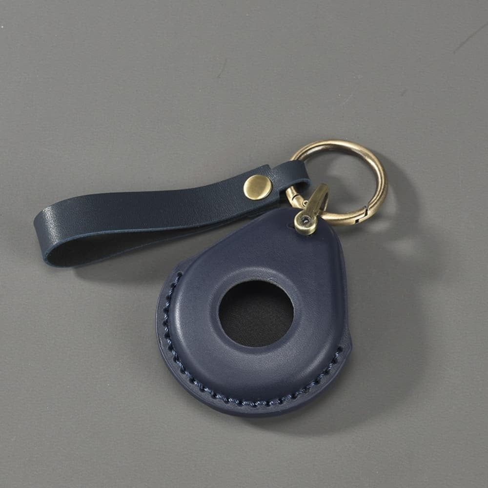 Vintage Leather Smart Key Case for Harley X48 883 Fat Boy Road Glide Motorcycle