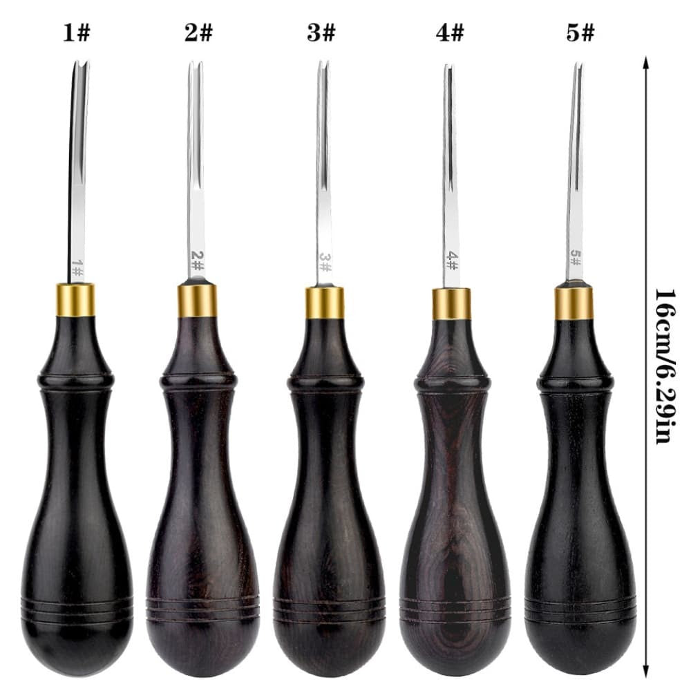 Ebony American Straight Leather Edge Beveler Belt Rounding Trimmer DIY Tool