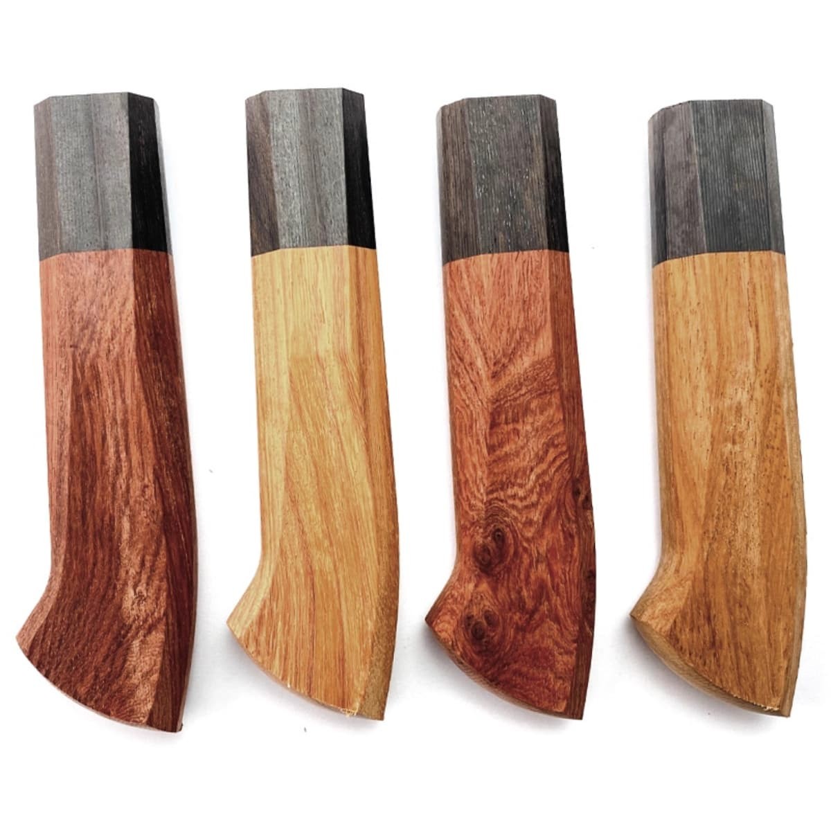 Japanese Knife Handle Solid Wood for Chef Santoku Yanagiba Deba Knives DIY
