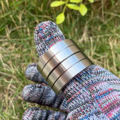 New Edition 201 Stainless Steel Mini Collector Ring EDC Decompression Toy