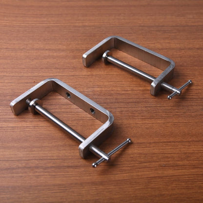 High Quality Stainless Steel G Clamp Leather Craft Woodwork C Joiner DIY Tools