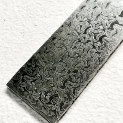 New Design Damascus Steel Billet Bar Blank Making Knife Blade Diy Material