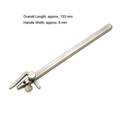 Adjustable Multi Blade Leather Edge Groove Tool Wood Handle Beveler Groover
