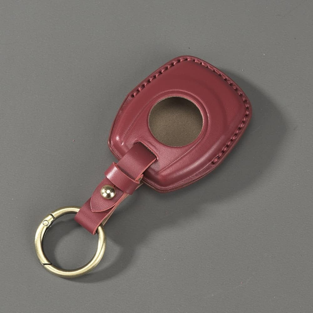 Genuine Leather Smart Key Case for 2025 Harley Pan America Sportster Fat Boy