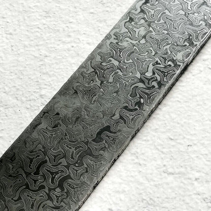 New Design Damascus Steel Billet Bar Blank Making Knife Blade Diy Material