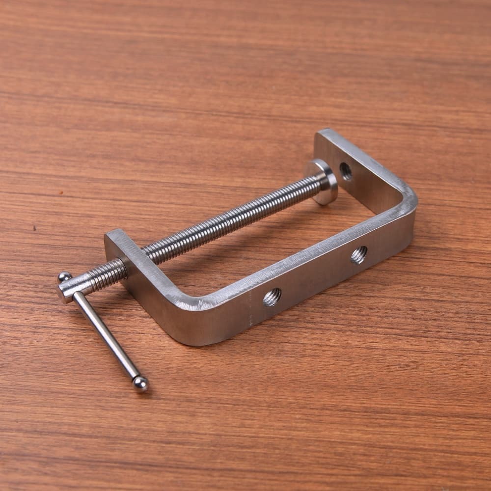 High Quality Stainless Steel G Clamp Leather Craft Woodwork C Joiner DIY Tools