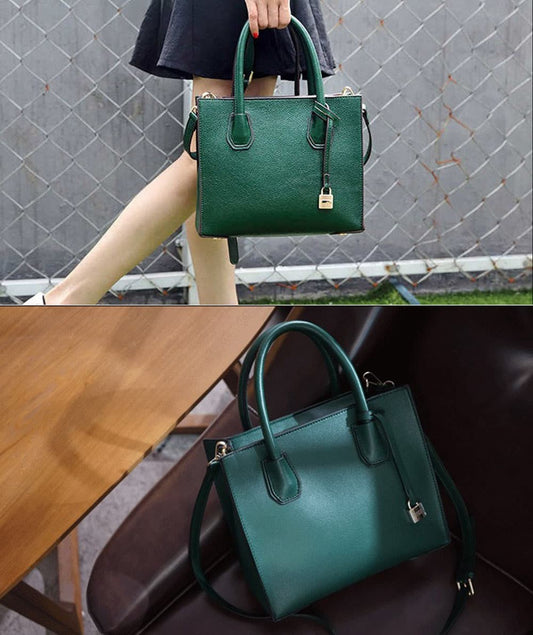 DIY Leather Craft Tote Shoulder Crossbody Bag Acrylic Pattern Template Tools