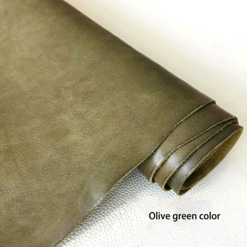 Oil Rich Vegetable Tanned Lychee Pattern Soft Genuine Leather Craft Material DIY 1.6mm Thickness