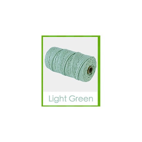 3mm Colorful Cotton Cord Twisted Macrame Rope Handmade Craft String Textile Diy